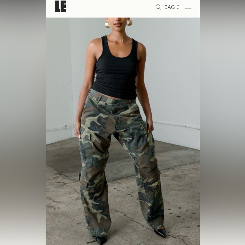 Local European Camo Cargo Pant